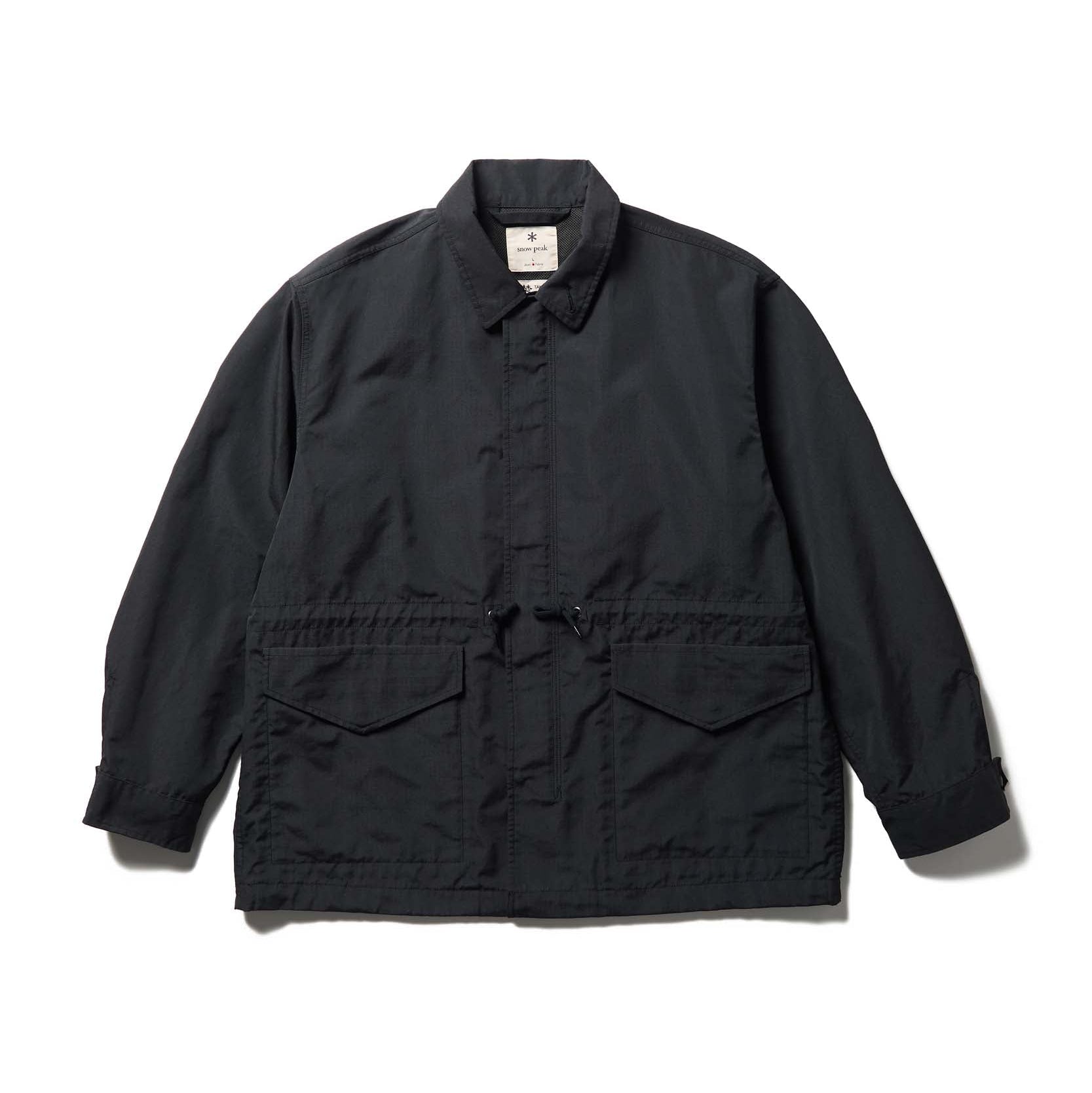 Snow Peak TAKIBI Ripstop Field Jacket - Black – ALMOST ANYTHING