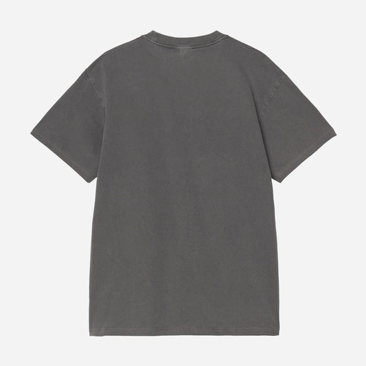 Gray t-shirt on a white background
