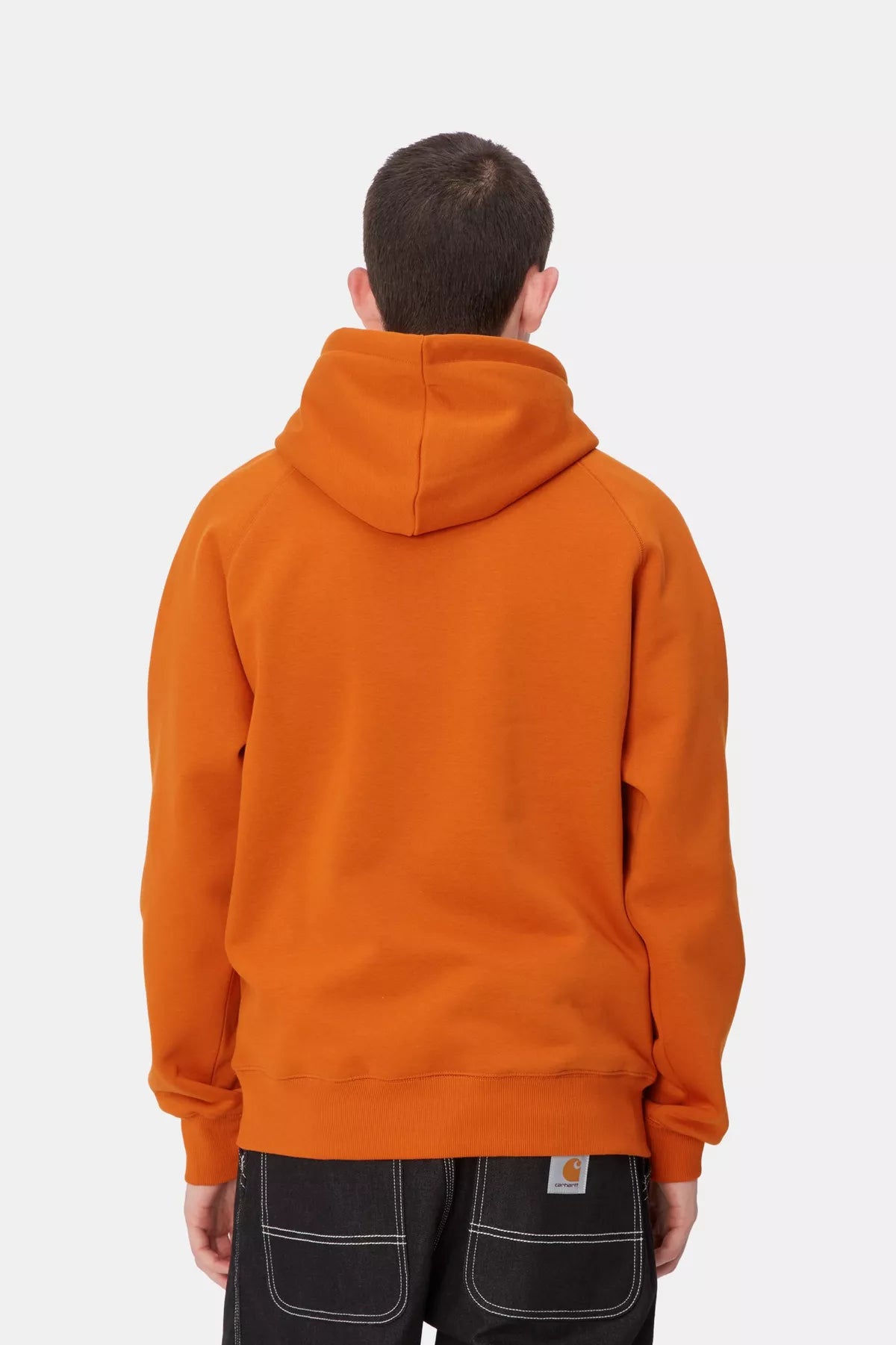 Carhartt WIP Hooded Chase Sweatshirt - Orange