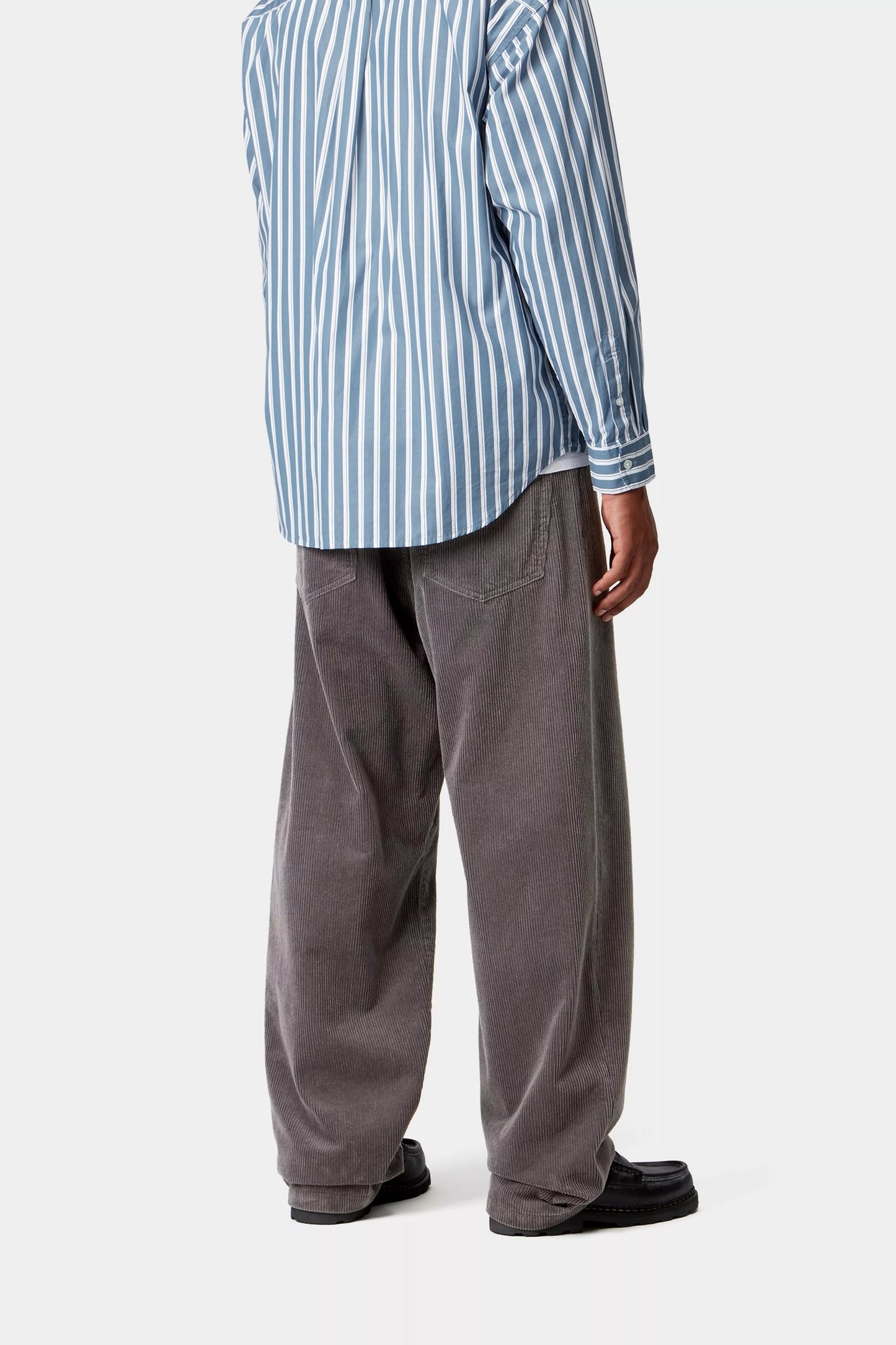 Carhartt WIP Landon Corduroy Pant - Porphyry Rinsed