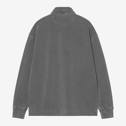 Gray sweatshirt on a white background