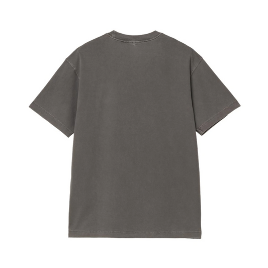 Gray t-shirt on a white background