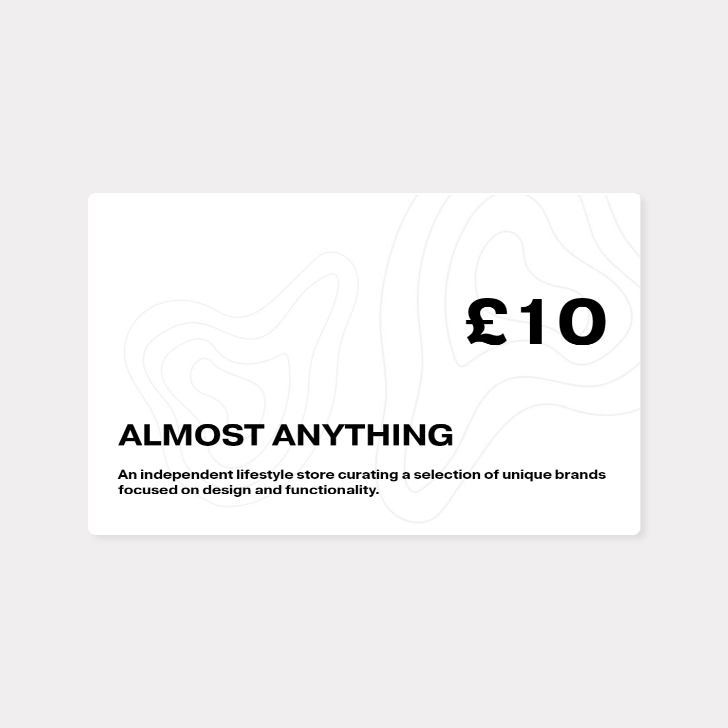 Gift Card £10