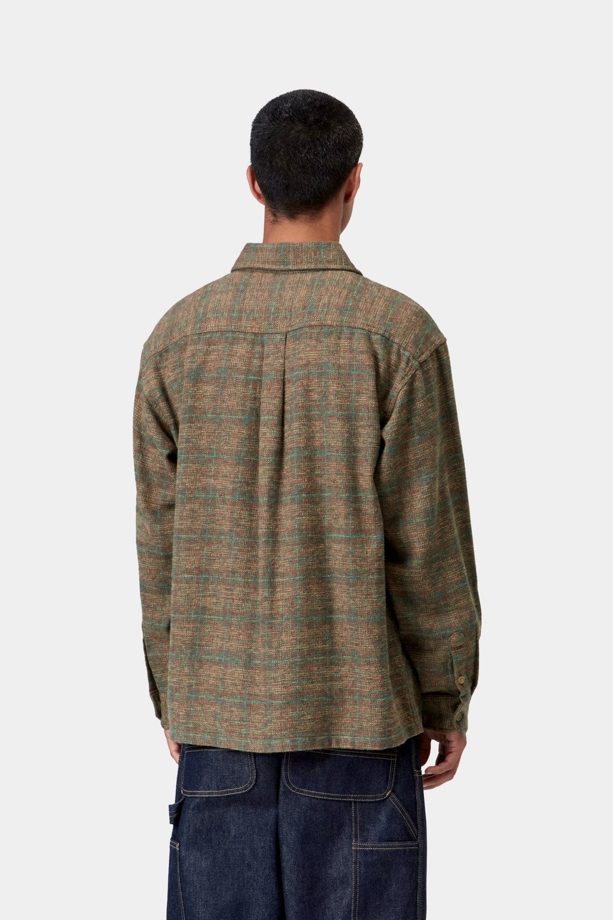 Carhartt WIP L/S Bagley Shirt - Brown Check