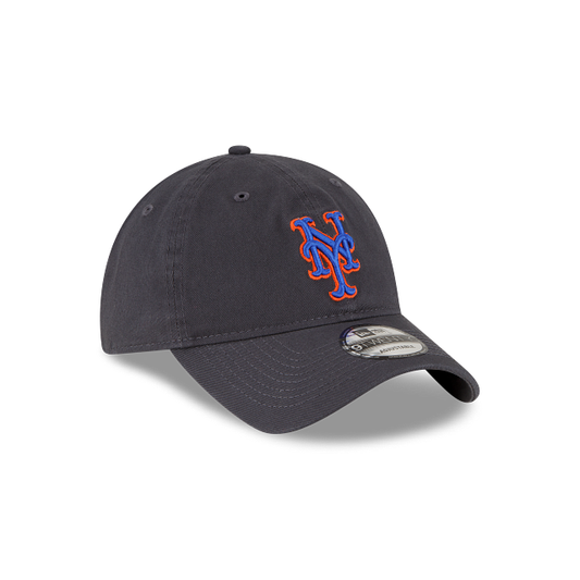 New Era New York Mets Washed 9Twenty Adjustable Cap - Black