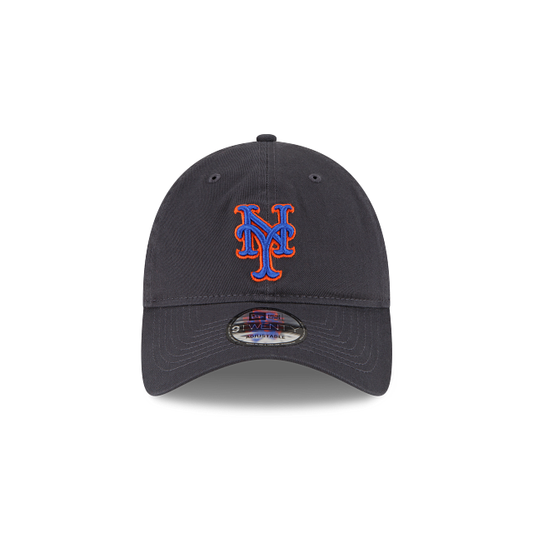 New Era New York Mets Washed 9Twenty Adjustable Cap - Black