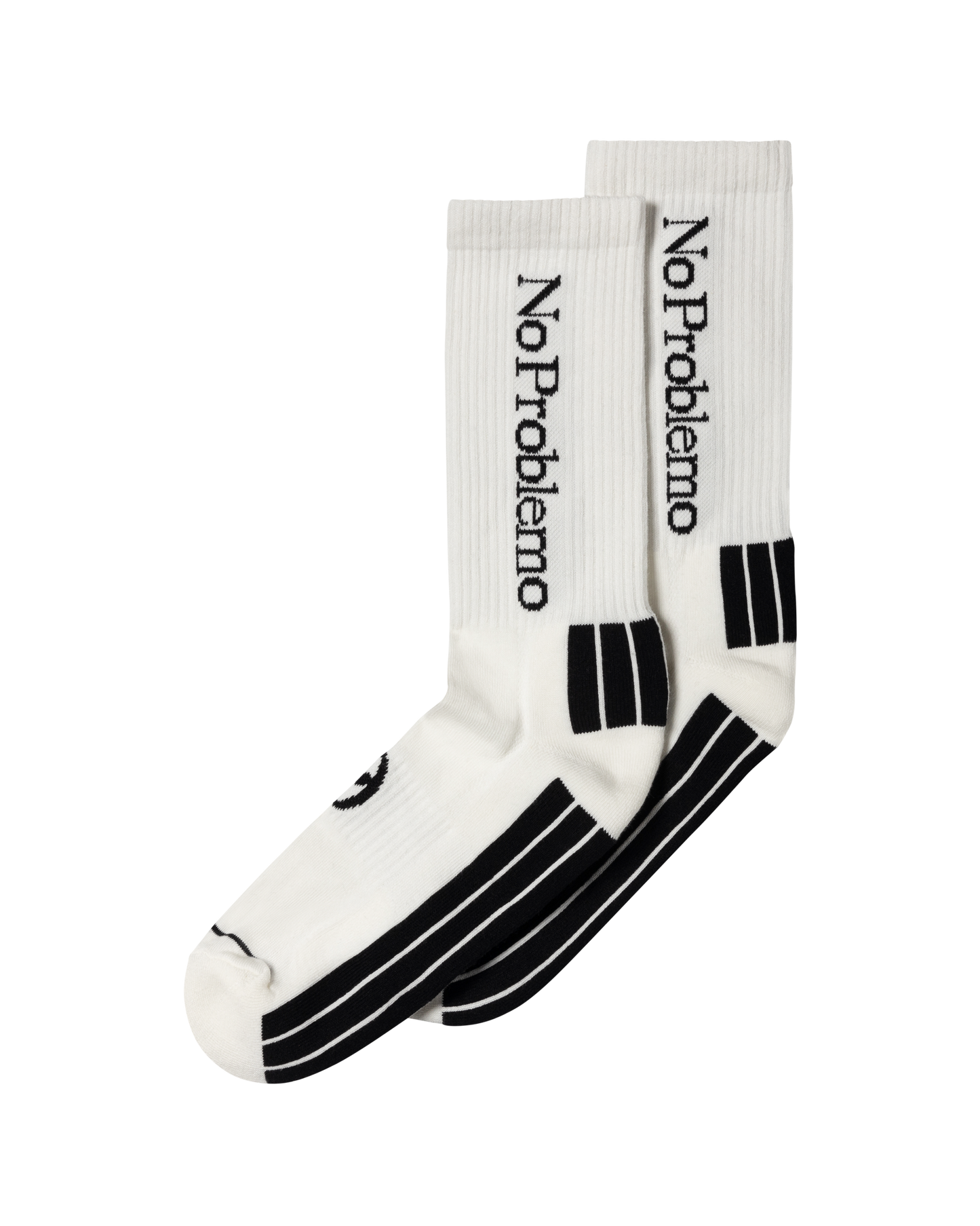 No Problemo Sock - White