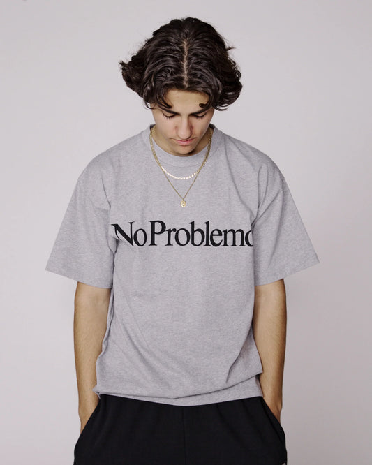 No Problemo T-Shirt - Grey Marl