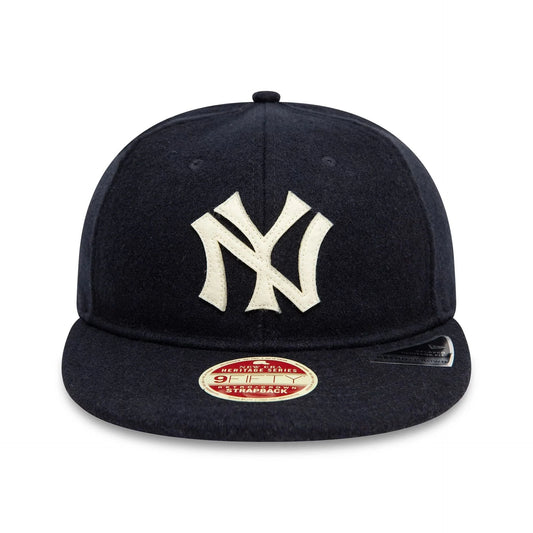 New Era New York Yankees Heritage Series Navy Retro Crown 9FIFTY Strapback Cap