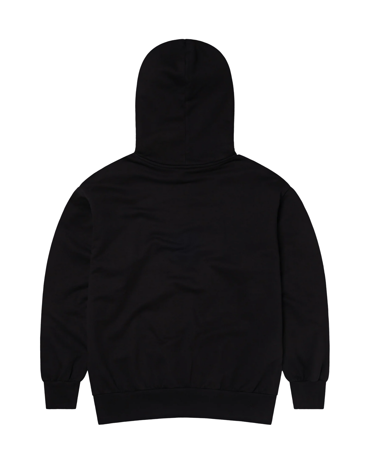Black hoodie on a white background