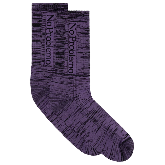 No Problemo Sock - Purple