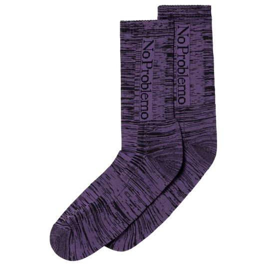 No Problemo Sock - Purple