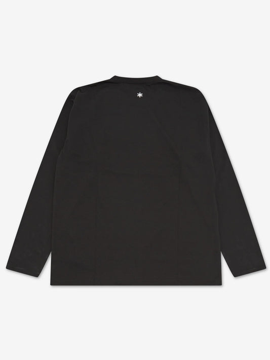 Snow Peak NSD Logo L/S Tee - Black