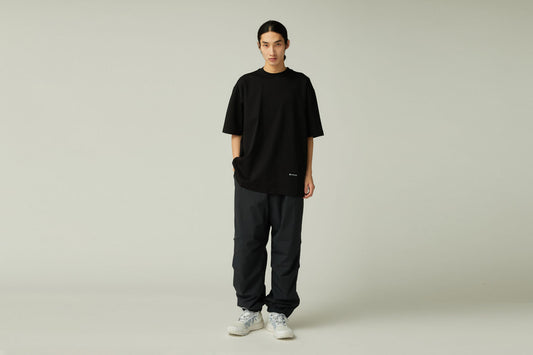 Snow Peak Organic Cotton Mercerised T-Shirt - Black