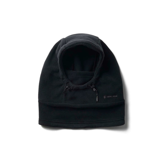 Snow Peak Water-Repellent Fleece Balaclava One - Black