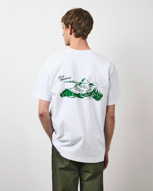 Café Mountain Legacy T-Shirt - White