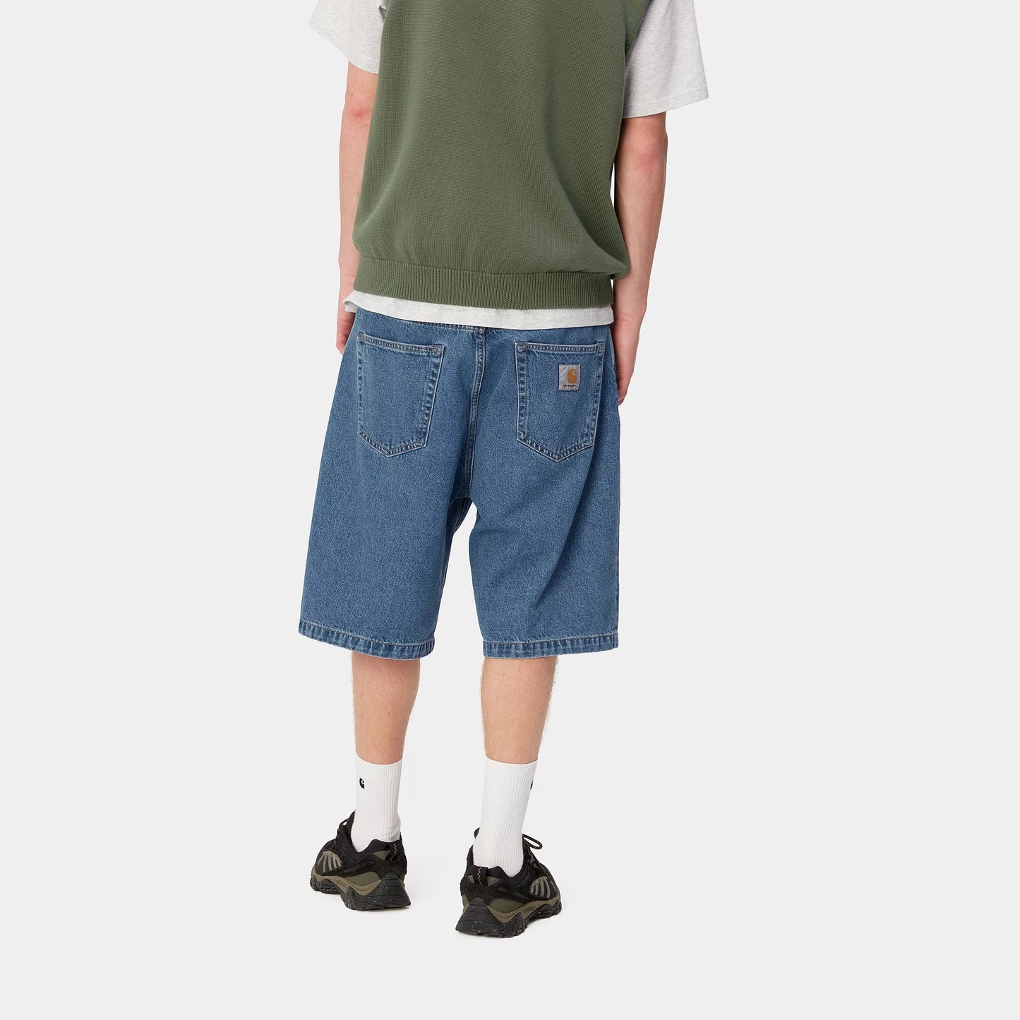 Carhartt WIP Landon Short - Stone Wash Denim