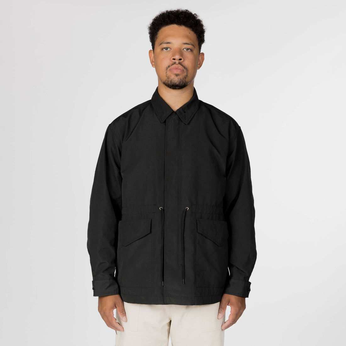 Snow Peak TAKIBI Ripstop Field Jacket - Black – ALMOST ANYTHING