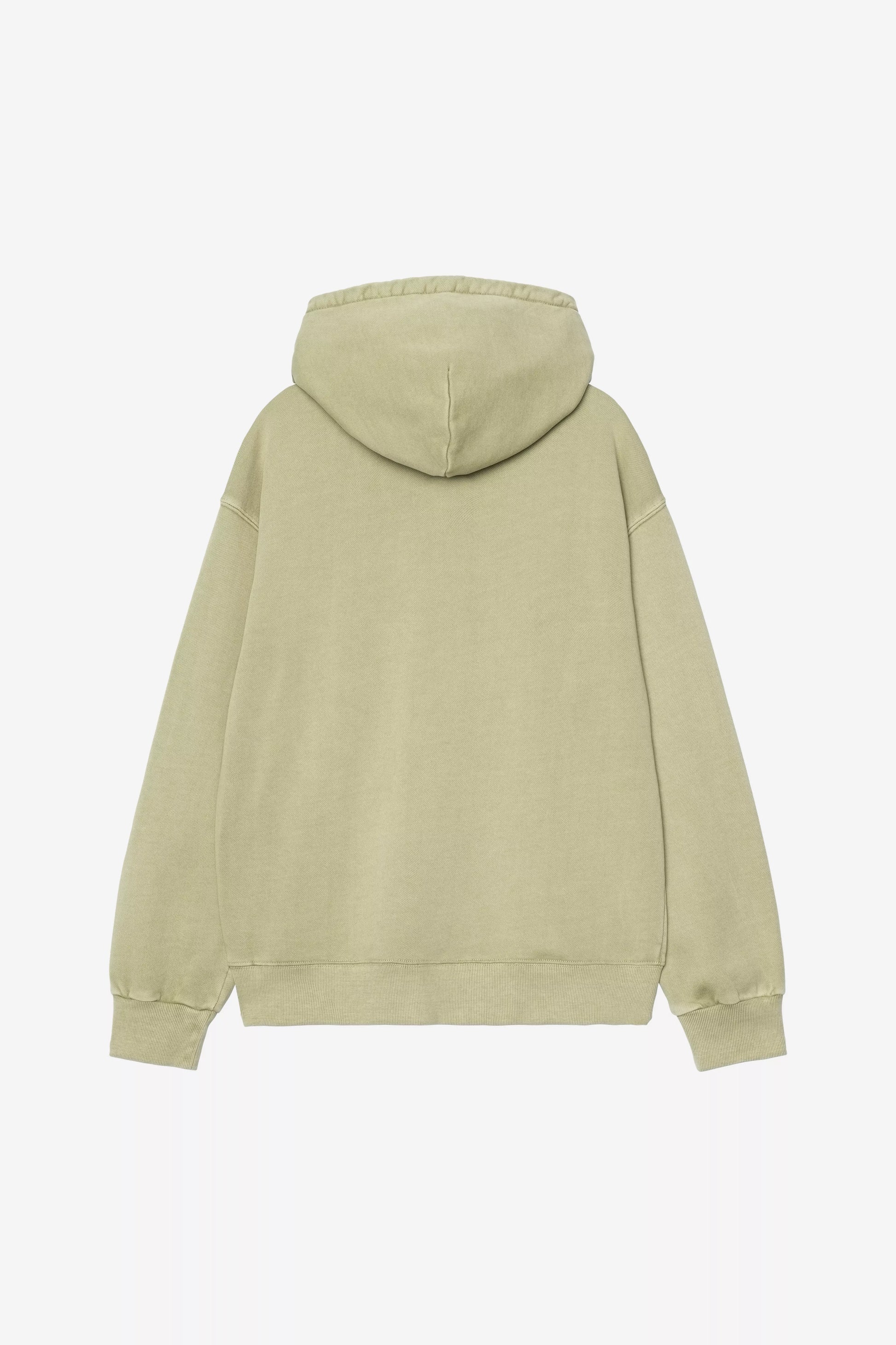 Beige hoodie on a white background