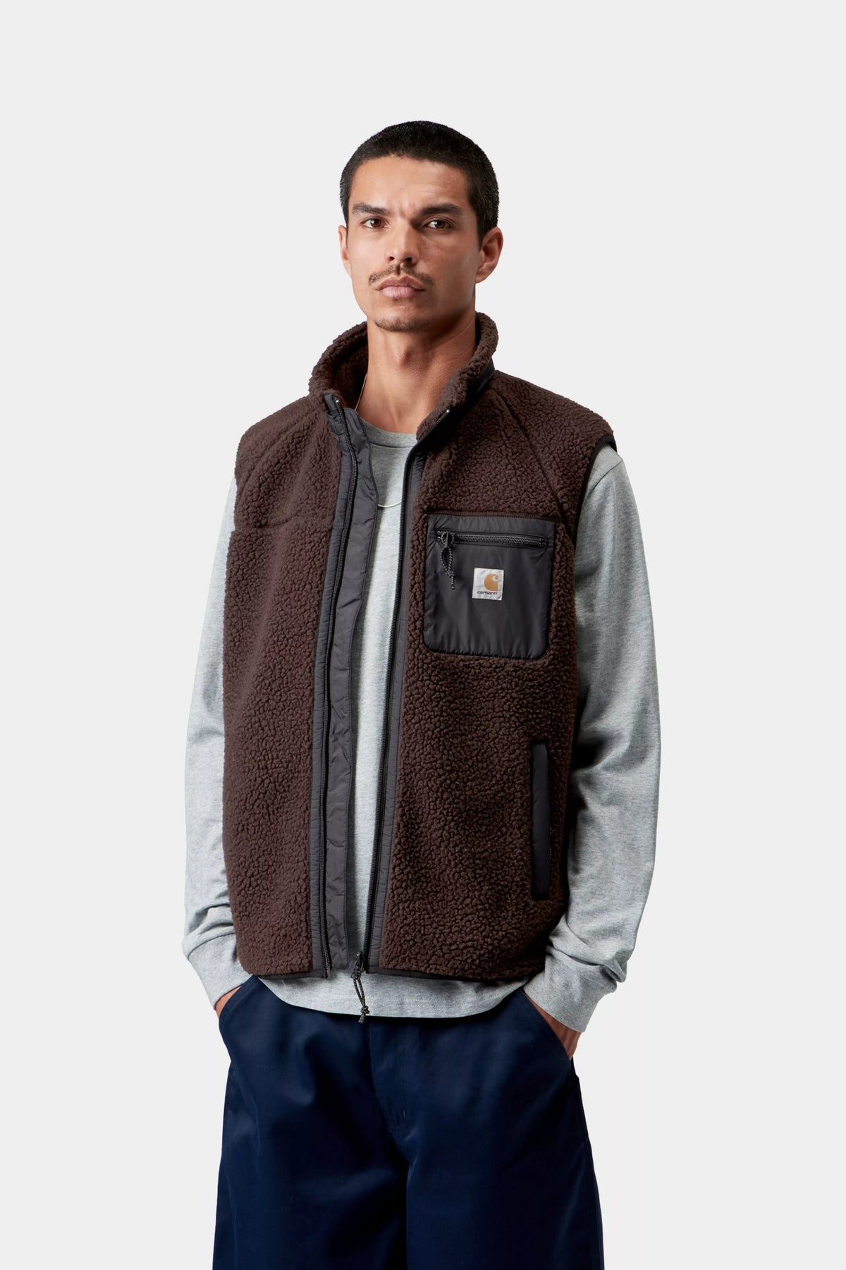 Carhartt WIP Prentis Vest Liner - Palisander