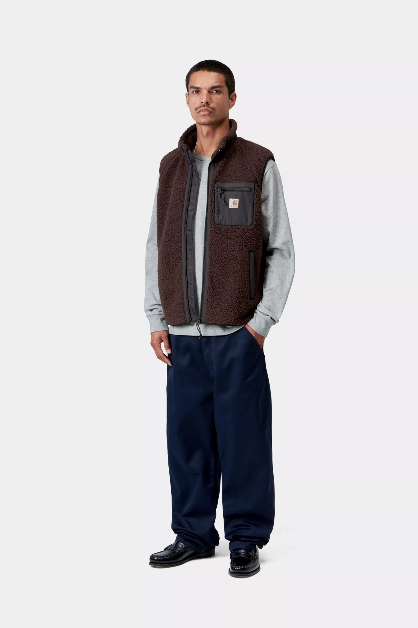 Carhartt WIP Prentis Vest Liner - Palisander