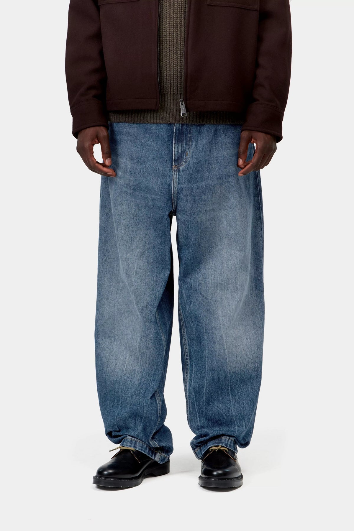 Carhartt WIP Brandon Pant - Blue Marble Used Wash