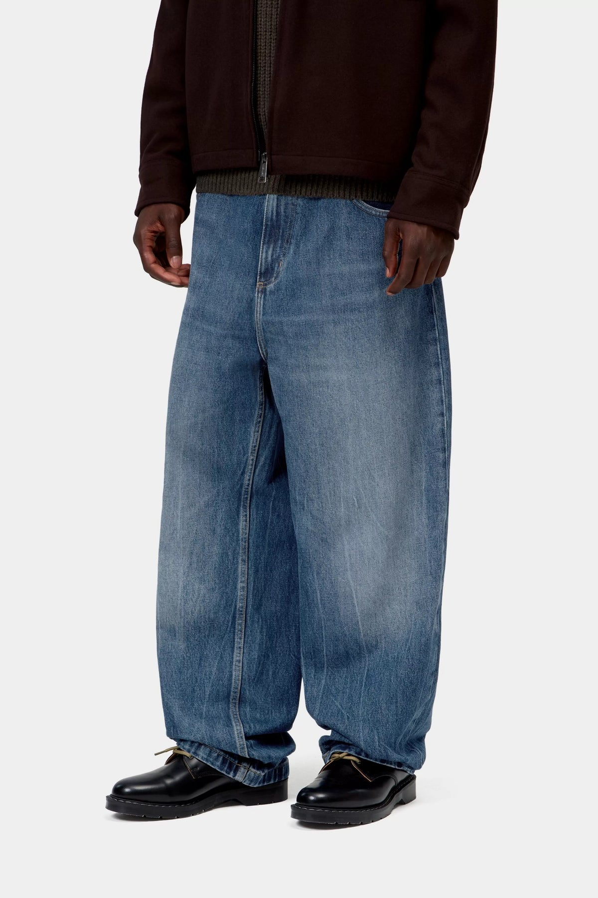 Carhartt WIP Brandon Pant - Blue Marble Used Wash