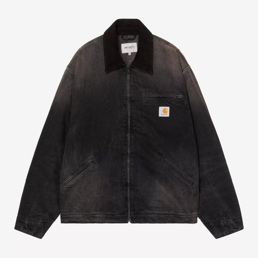 Carhartt WIP OG Detroit Jacket - Tobacco / Black Washed