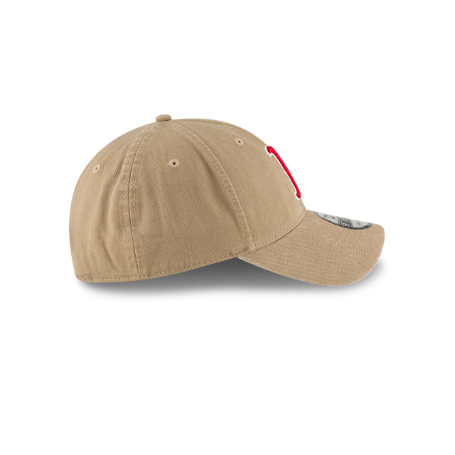 New Era Boston Red Sox Washed 9Twenty Adjustable Cap - Beige
