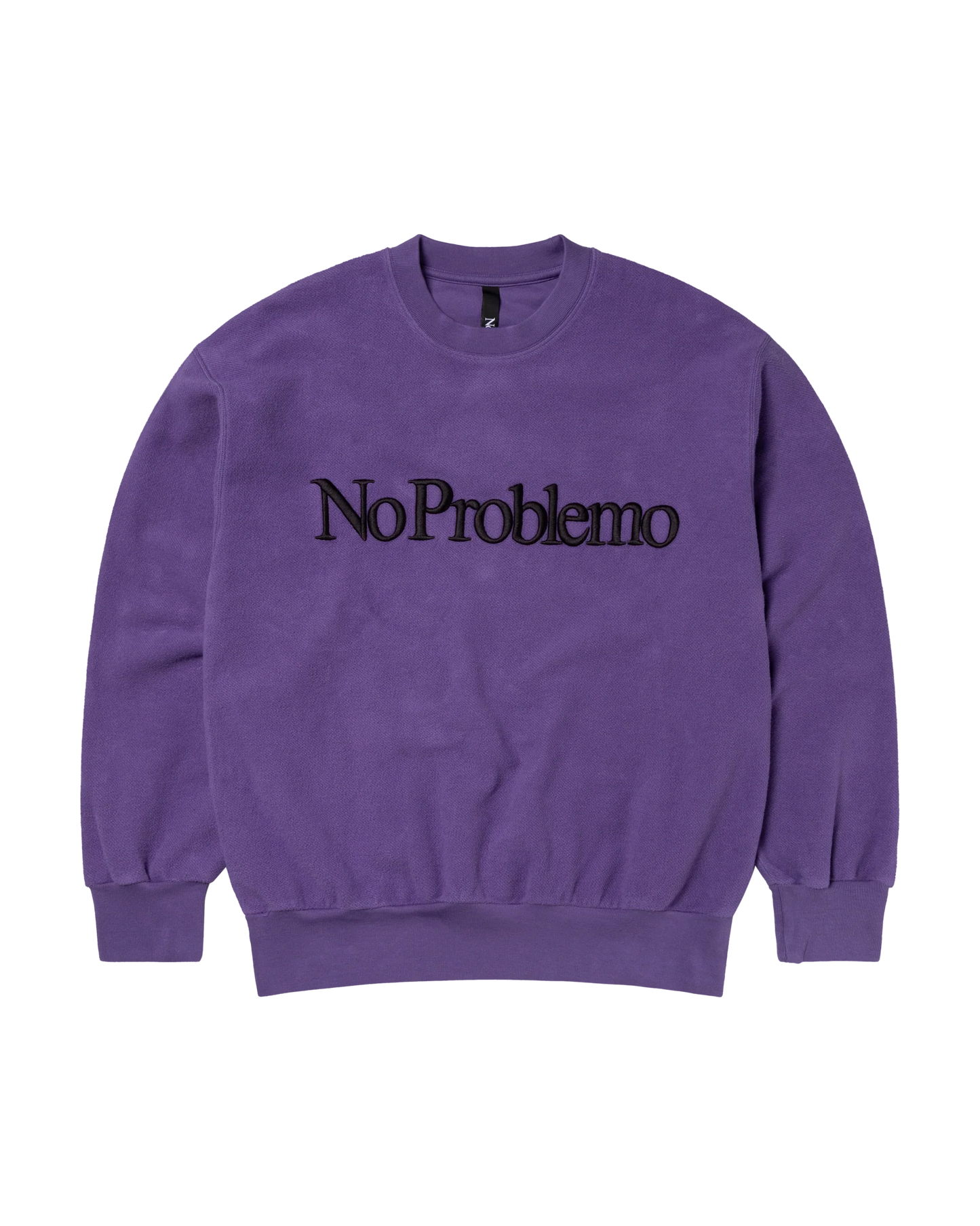 No Problemo Reverse Fleece Sweatshirt - Lilac