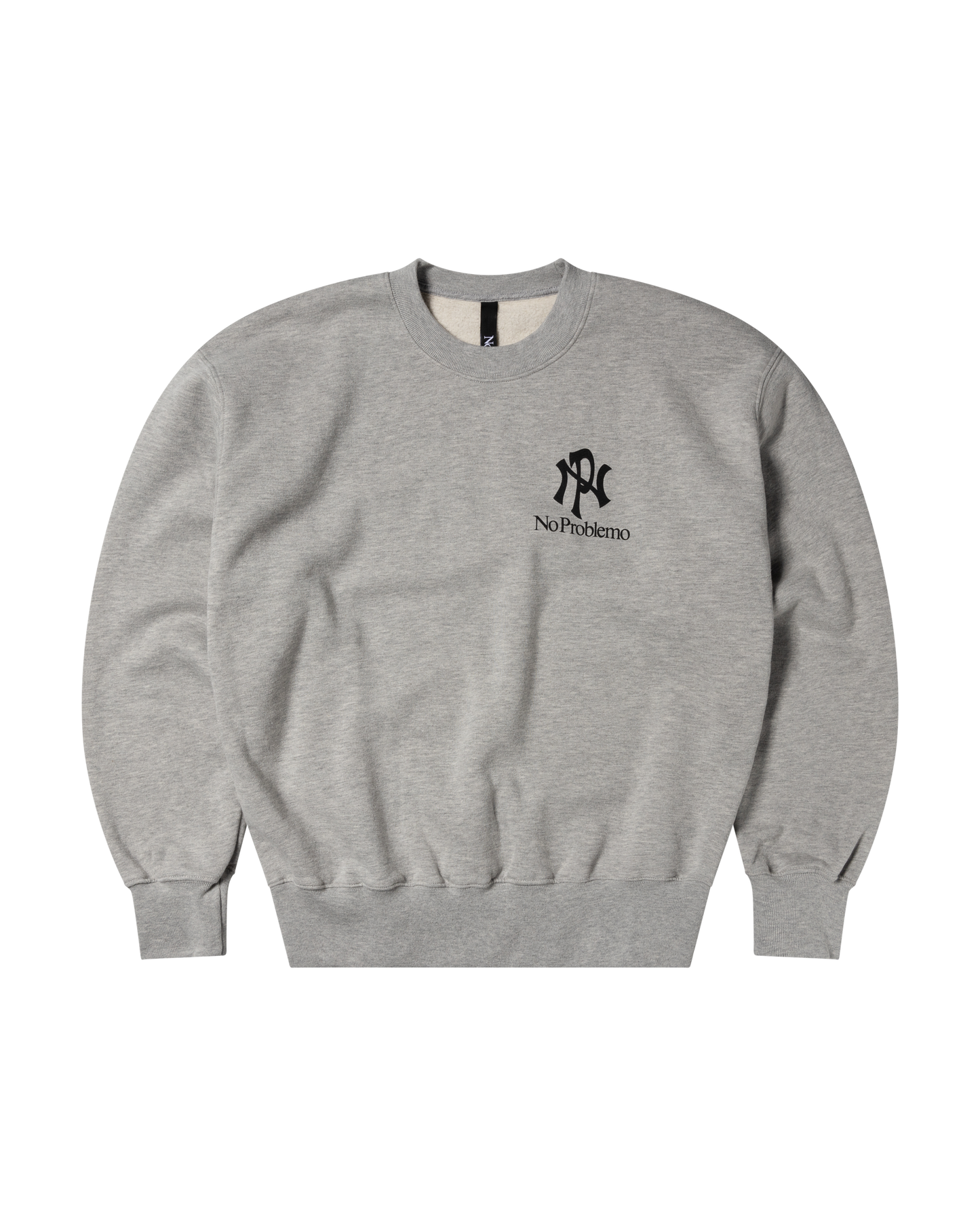 No Problemo NYP Sweatshirt - Grey Marl