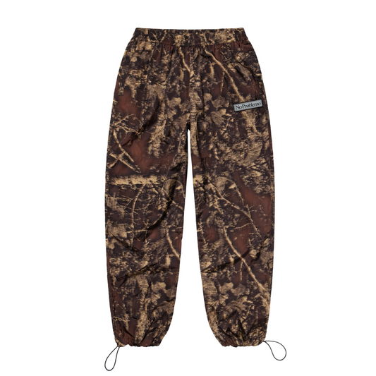 No Problemo Forest Glitch Nylon Pant - Camo