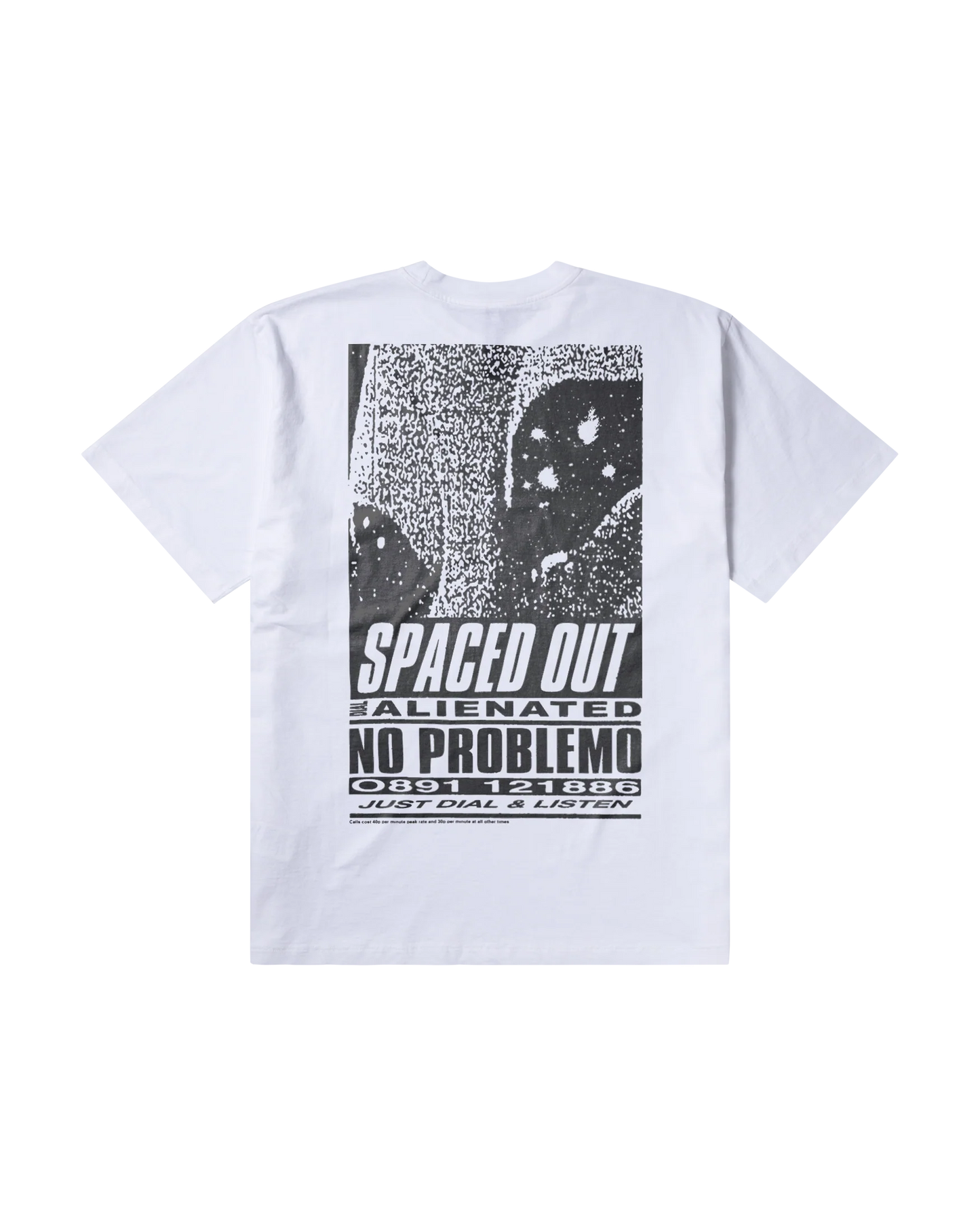 No Problemo Spaced Out T-shirt - White