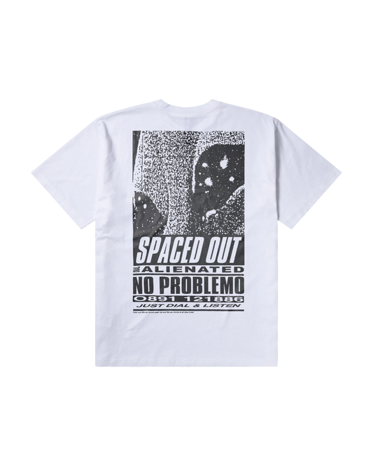 No Problemo Spaced Out T-shirt - White