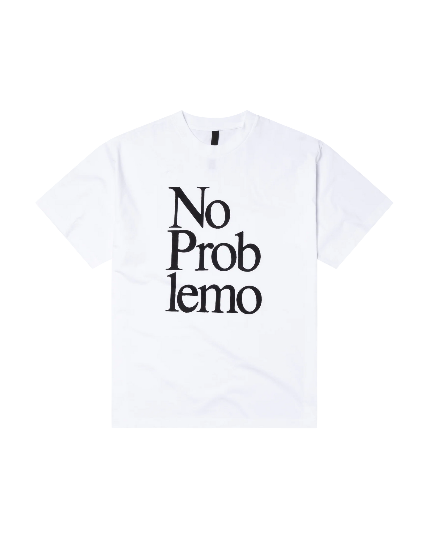 No Problemo Wrapped T-Shirt - White