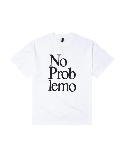 No Problemo Wrapped T-Shirt - White