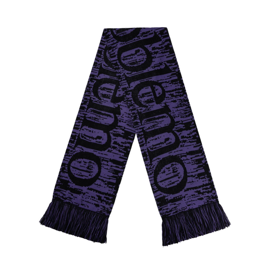 No Problemo Glitch Scarf - Purple