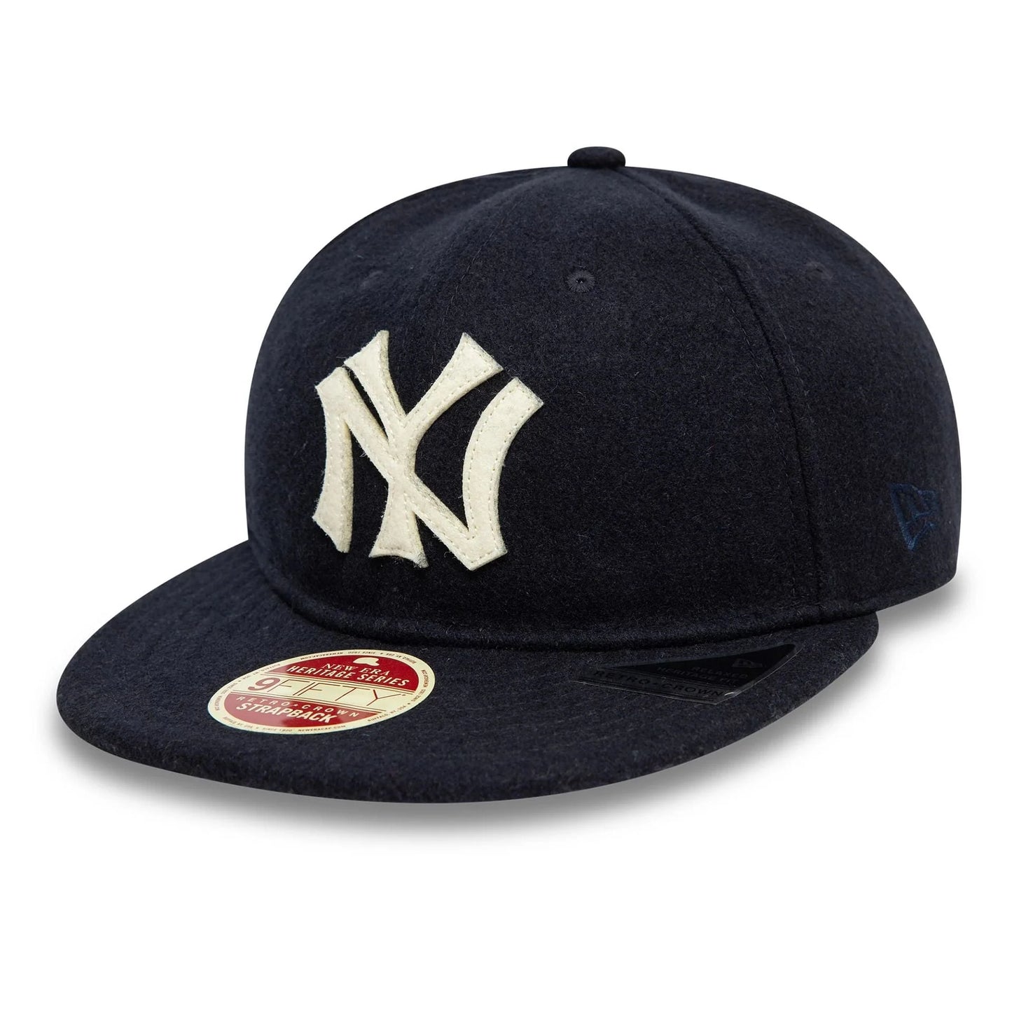 New Era New York Yankees Heritage Series Navy Retro Crown 9FIFTY Strapback Cap