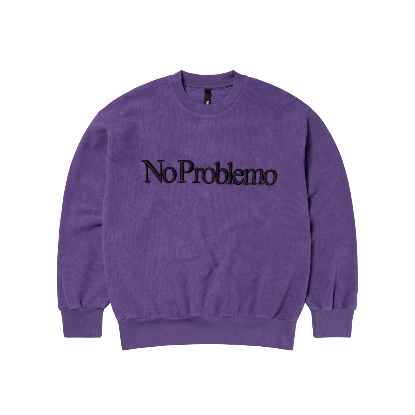 No Problemo Reverse Fleece Sweatshirt - Lilac