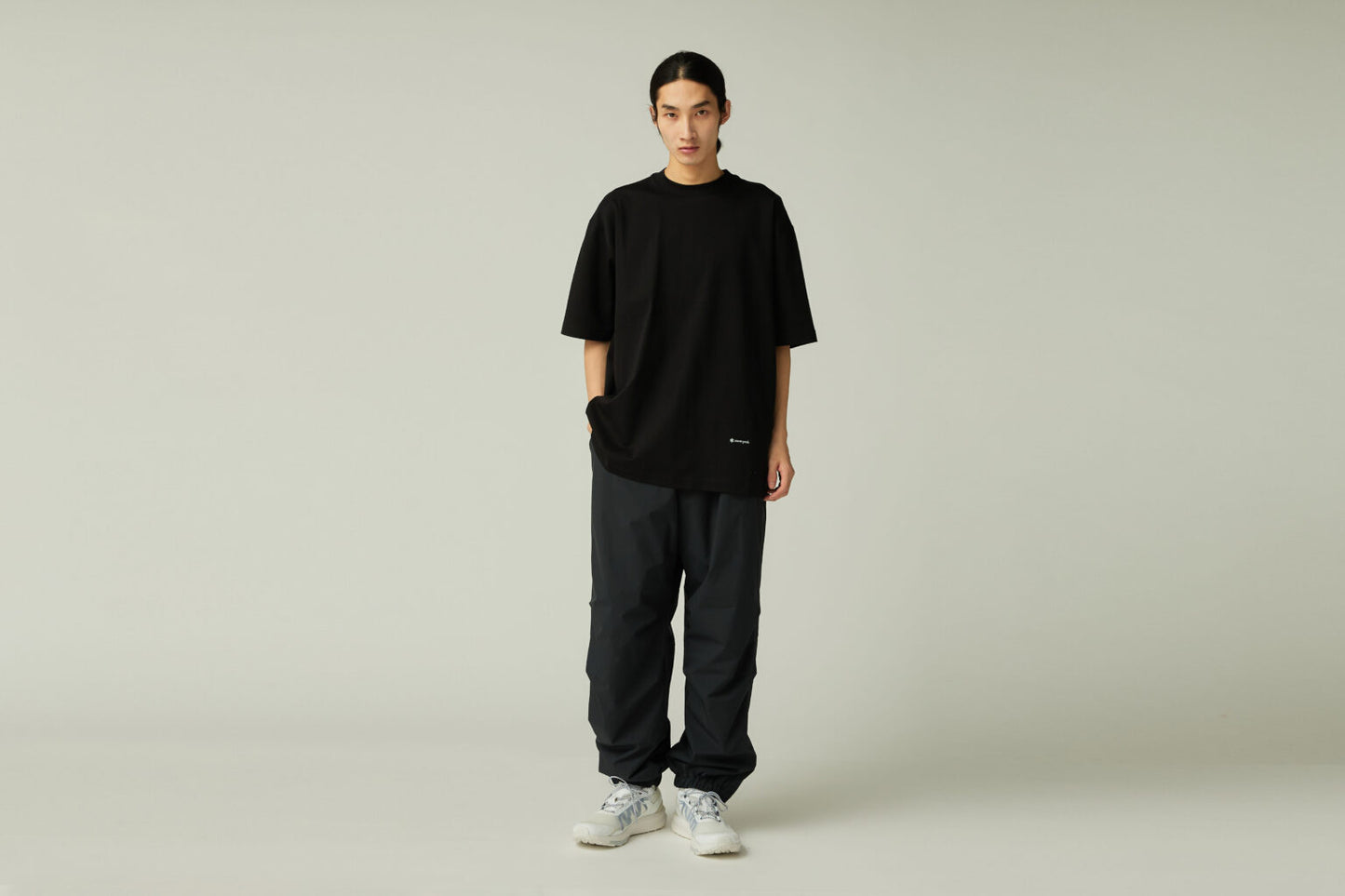 Snow Peak Organic Cotton Mercerised T-Shirt - Black