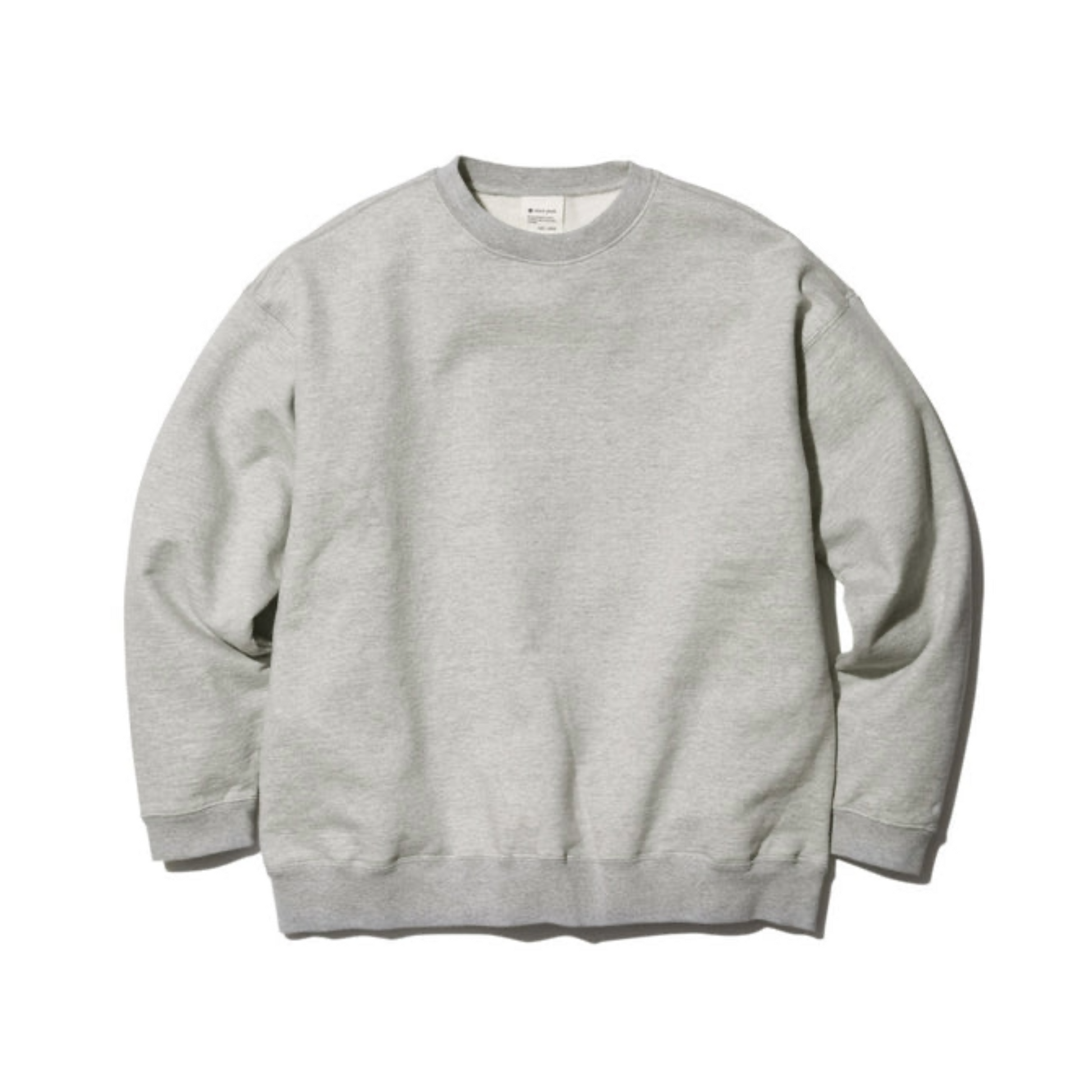 Gray sweatshirt on a white background