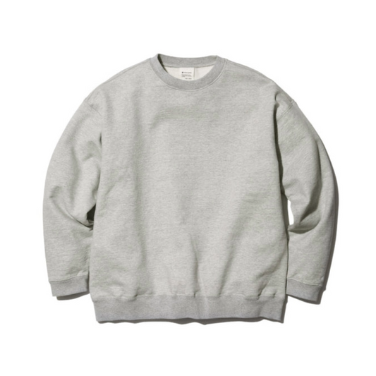 Gray sweatshirt on a white background