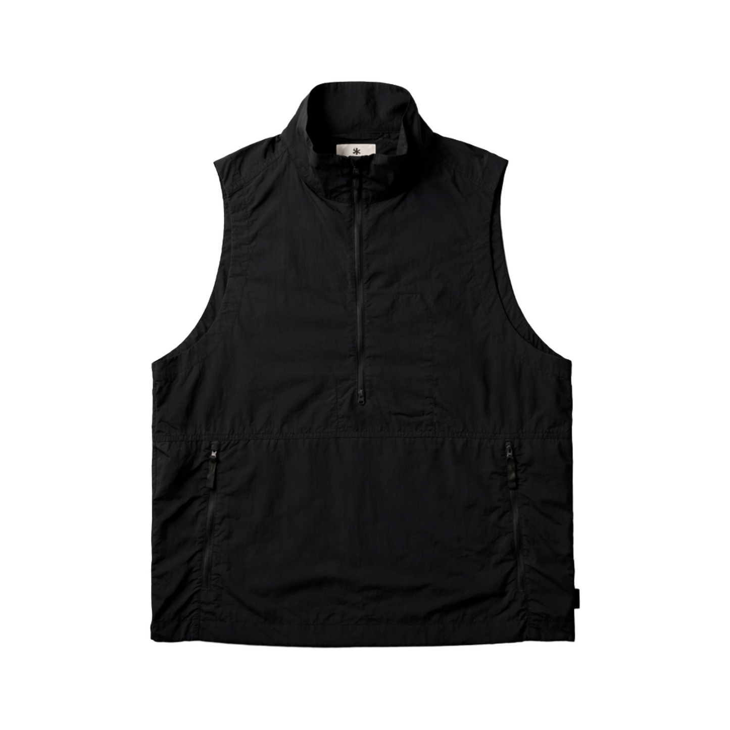 Snow Peak Tussah Utility Storage Vest - Black