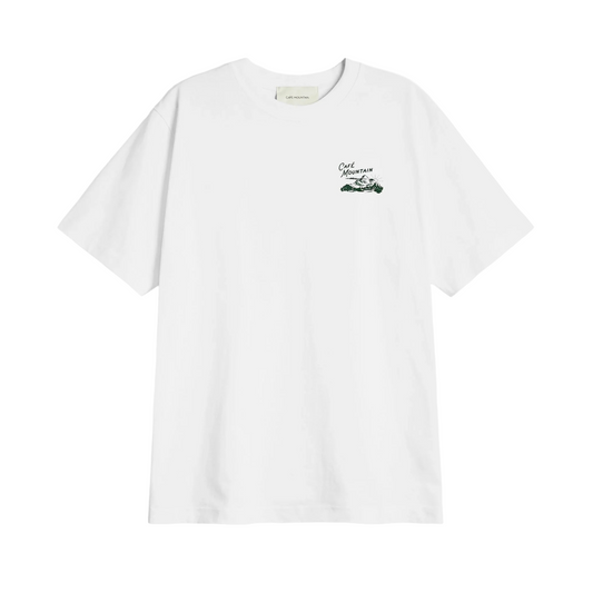 Café Mountain Legacy T-Shirt - White