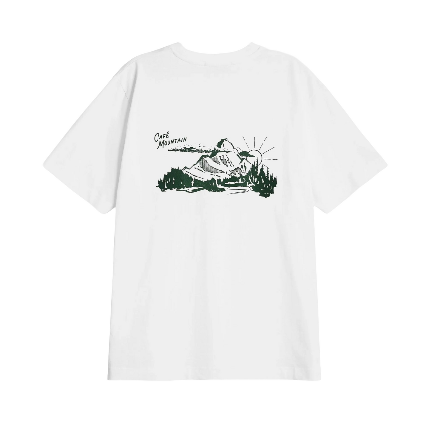 Café Mountain Legacy T-Shirt - White