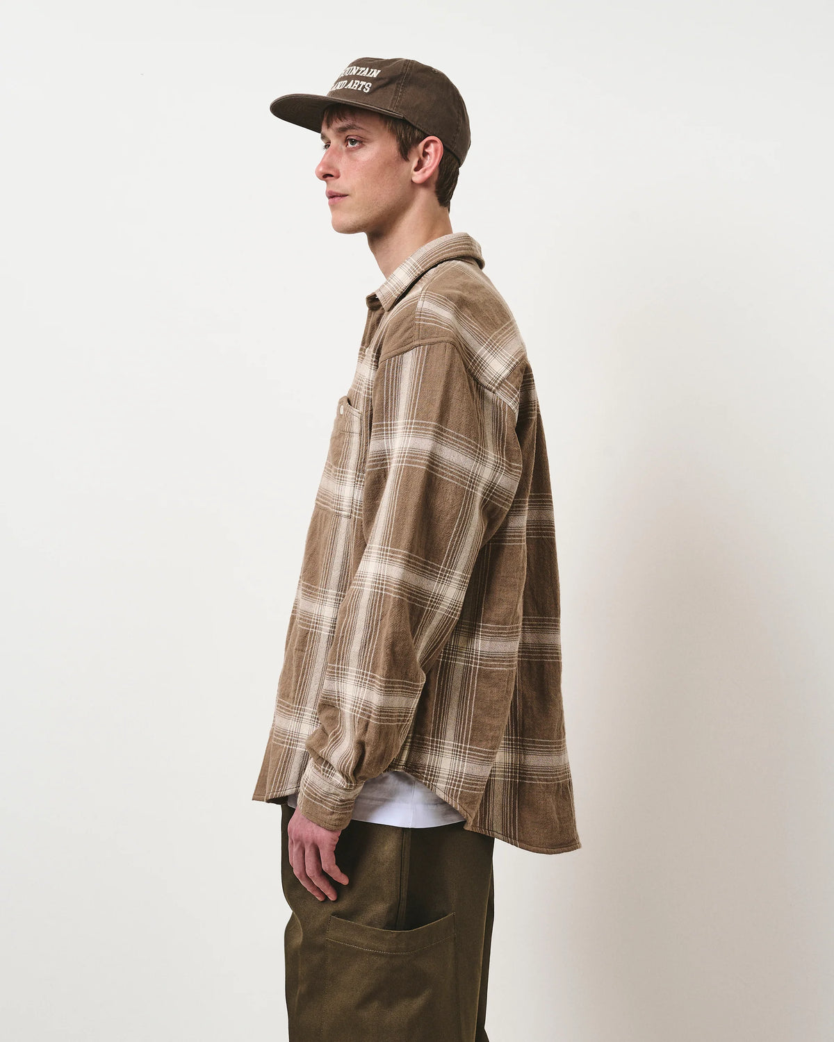 Café Mountain Tumble Check Heritage Shirt - Rusk