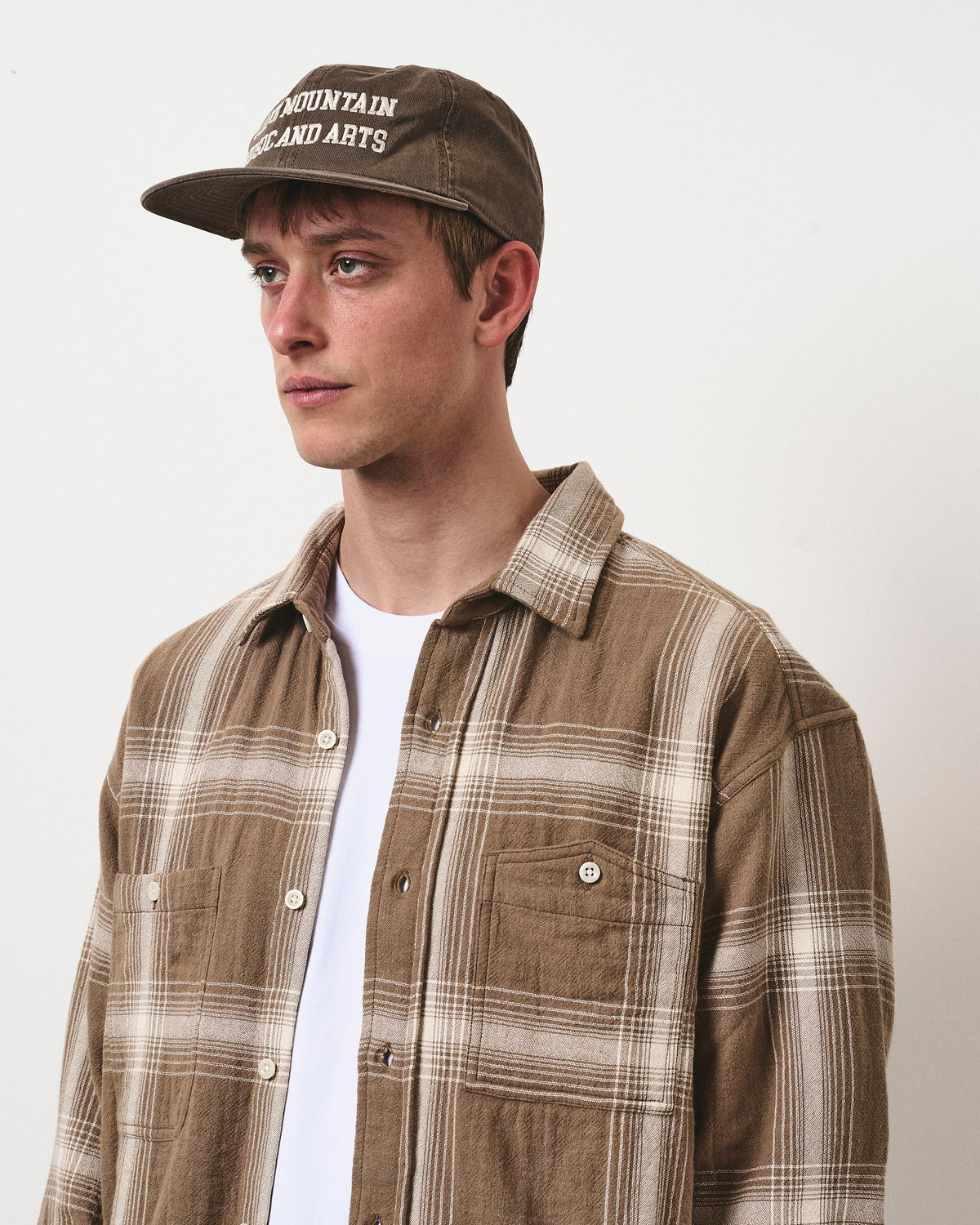 Café Mountain Tumble Check Heritage Shirt - Rusk