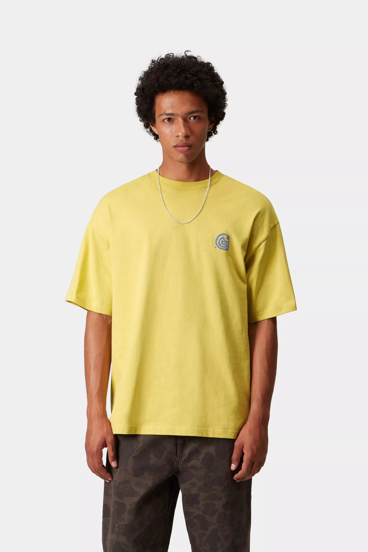 Carhartt WIP S/S Helix T-Shirt - Yellow
