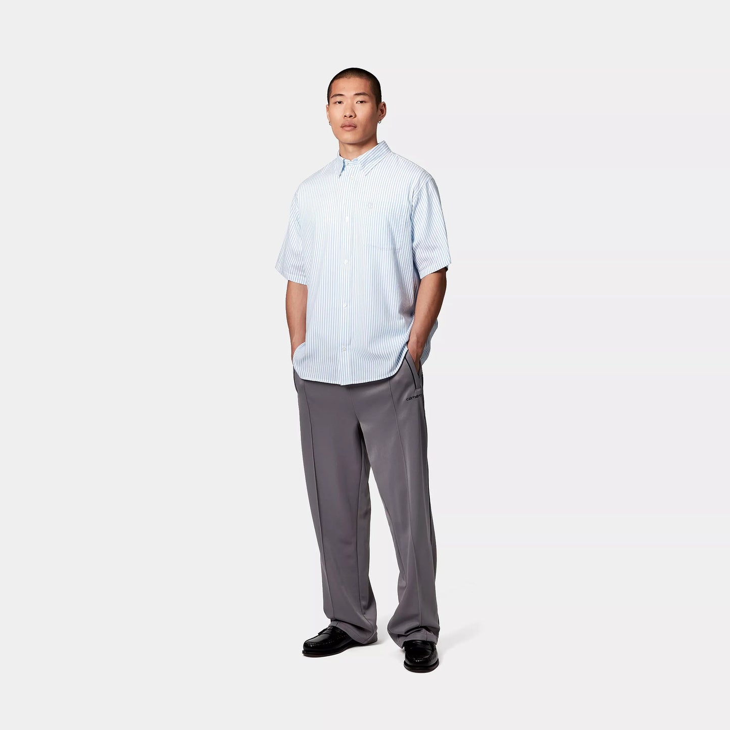 Carhartt WIP S/S Phelps Shirt - Bluebird