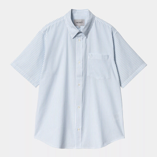 Carhartt WIP S/S Phelps Shirt - Bluebird
